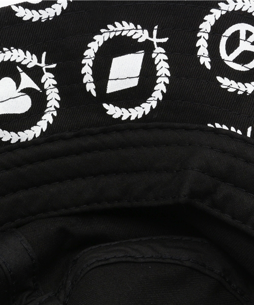 STUSSY（ステューシー）の「Mini Icons Bucket Hat（ハット・メンズ・ブラック/ホワイト・SMALL/LARGE）」の7枚目の写真