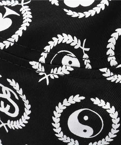 STUSSY（ステューシー）の「Mini Icons Bucket Hat（ハット・メンズ・ブラック/ホワイト・SMALL/LARGE）」の8枚目の写真