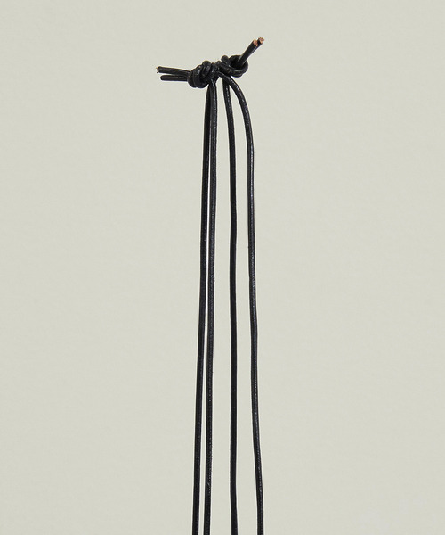 And A（アンドエー）の「And A アンドエー / FINE LEATHER DRAWSTRING BAG【S】牛革巾着バッグ バケツバッグ / AA-A23U001（トートバッグ・メンズ・ブラック/ダークブラウン/オフホワイト・FREE）」の12枚目の写真