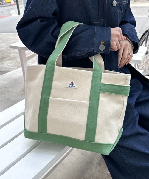 GEVACO（ゲバコ）の「【GEVACO / ゲバコ】キャンバストートバッグ（トートバッグ・メンズ・ブラック/ブルー/グリーン/アイボリー・ONE SIZE）」の4枚目の写真