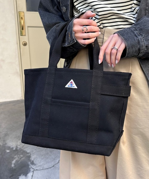 GEVACO（ゲバコ）の「【GEVACO / ゲバコ】キャンバストートバッグ（トートバッグ・メンズ・ブラック/ブルー/グリーン/アイボリー・ONE SIZE）」の3枚目の写真