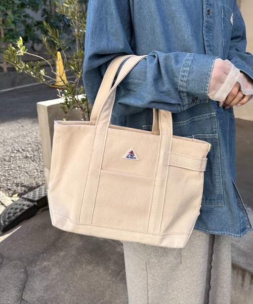 GEVACO（ゲバコ）の「【GEVACO / ゲバコ】キャンバストートバッグ（トートバッグ・メンズ・ブラック/ブルー/グリーン/アイボリー・ONE SIZE）」の7枚目の写真