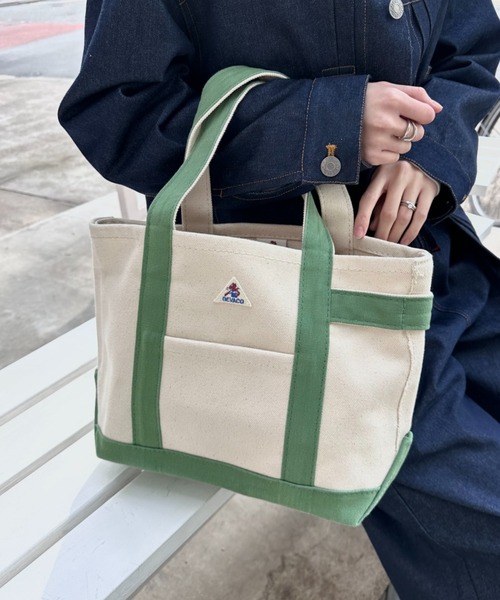 GEVACO（ゲバコ）の「【GEVACO / ゲバコ】キャンバストートバッグ（トートバッグ・メンズ・ブラック/ブルー/グリーン/アイボリー・ONE SIZE）」の12枚目の写真