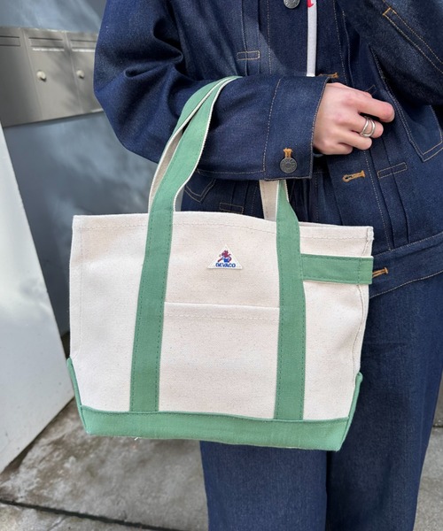 GEVACO（ゲバコ）の「【GEVACO / ゲバコ】キャンバストートバッグ（トートバッグ・メンズ・ブラック/ブルー/グリーン/アイボリー・ONE SIZE）」の13枚目の写真