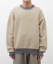 EDIFICE | Menta ツイード プルオーバー(ニット/セーター)