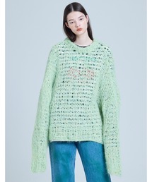 mohair knit top