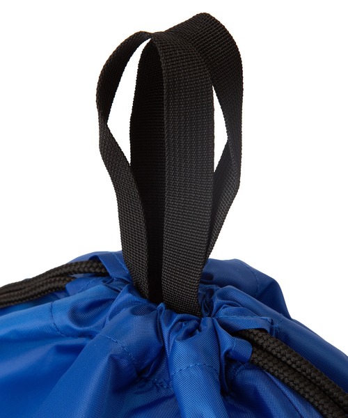adidas（アディダス）の「adidas(アディダス) ナップサック ジムサック シューズ収納 軽量 プールバッグ 47022（エコバッグ/サブバッグ・メンズ・ネイビー/ブラック/ブルー・FREE）」の8枚目の写真