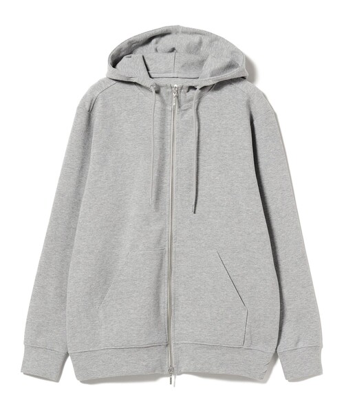 BEAMS F(ビームスエフ)の「three dots / ポンチ フーデッド パーカ(スウェット・メンズ・ブラック/グレー/ライトグレー・SMALL/LARGE/MEDIUM)」の3枚目の写真