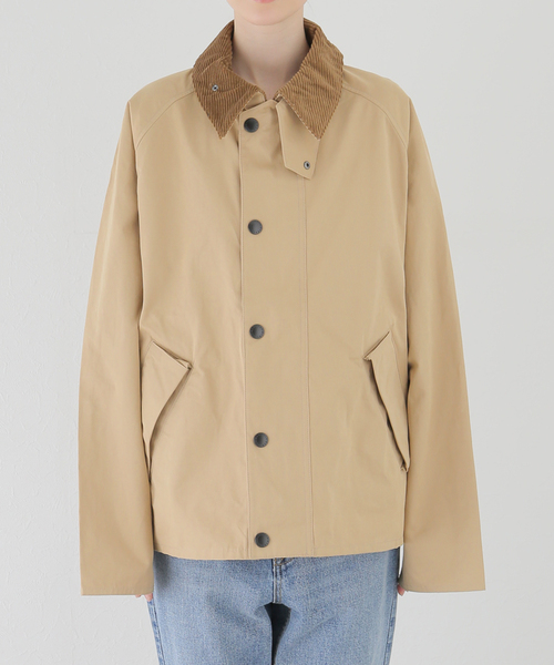 IENA(イエナ)の「【Barbour/バブアー】TRANSPORT ジャケット(ブルゾン・レディース・ベージュ・36/38)」の8枚目の写真