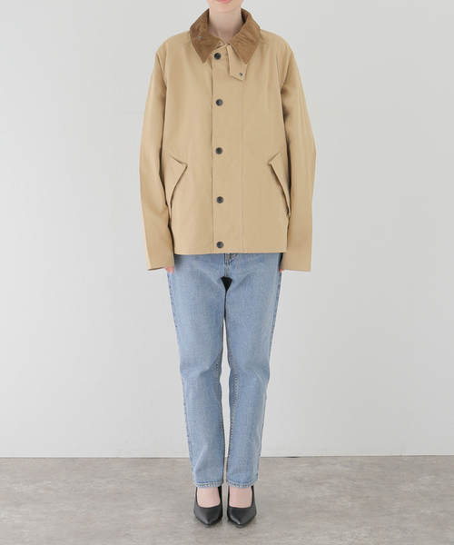 IENA(イエナ)の「【Barbour/バブアー】TRANSPORT ジャケット(ブルゾン・レディース・ベージュ・36/38)」の9枚目の写真