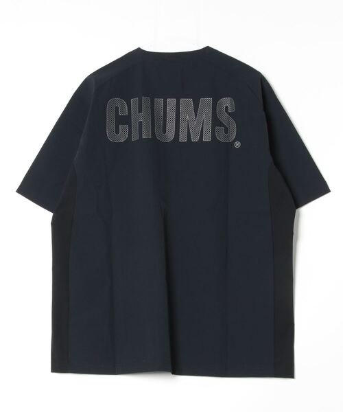 CHUMSチャムス　エアトレイル ストレッチ バックロゴ Tシャツ セール】【WEB限定】[CHUMS/チャムス] エアトレイル ストレッチ