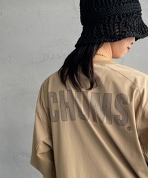 CHUMS | 【WEB限定】[CHUMS/チャムス] エアトレイル ストレッチ バックロゴ ショートスリーブTシャツ(Tシャツ/カットソー)