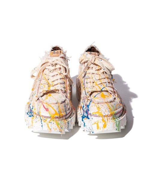 glamb（グラム）の「Splash Shark Sole Sneakers / スプラッシュシャークソールスニーカー（スニーカー・メンズ・ホワイト/ブラック・0/1/2/3）」の18枚目の写真