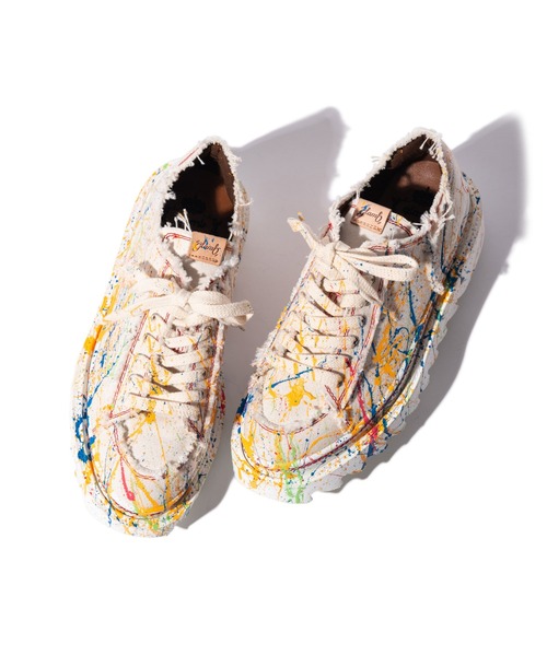 glamb（グラム）の「Splash Shark Sole Sneakers / スプラッシュシャークソールスニーカー（スニーカー・メンズ・ホワイト/ブラック・0/1/2/3）」の17枚目の写真