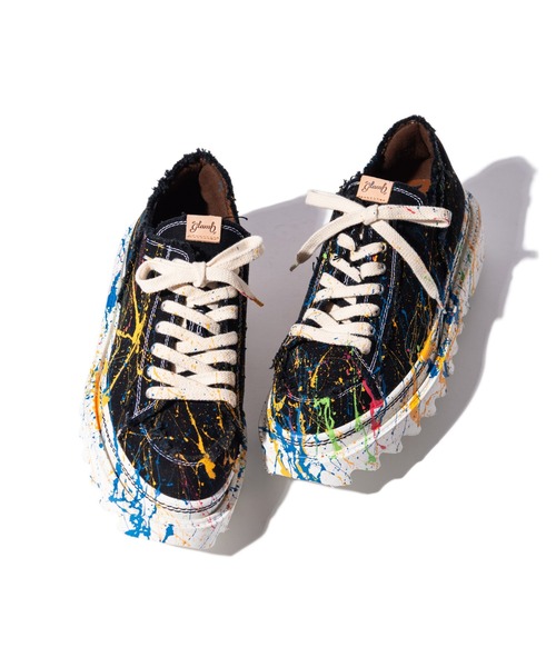 glamb（グラム）の「Splash Shark Sole Sneakers / スプラッシュシャークソールスニーカー（スニーカー・メンズ・ホワイト/ブラック・0/1/2/3）」の21枚目の写真