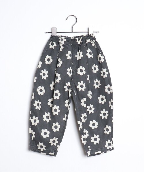 p.premier（ピードットプルミエ）の「イロチ買いしたい総柄ツイルゆったりパンツ（その他パンツ・キッズ・ブラック/ブラウン/グリーン/ピンク/チェック/インディゴブルー/ストライプ・80/90/100/110/120/130/140）」の22枚目の写真