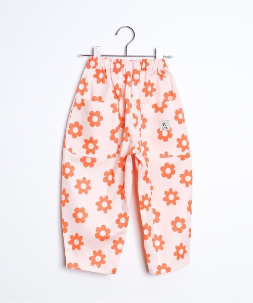 p.premier(ピードットプルミエ)の「イロチ買いしたい総柄ツイルゆったりパンツ(その他パンツ・キッズ・ブラック/ブラウン/グリーン/ピンク/チェック/インディゴブルー/ストライプ・80/90/100/110/120/130/140)」の21枚目の写真