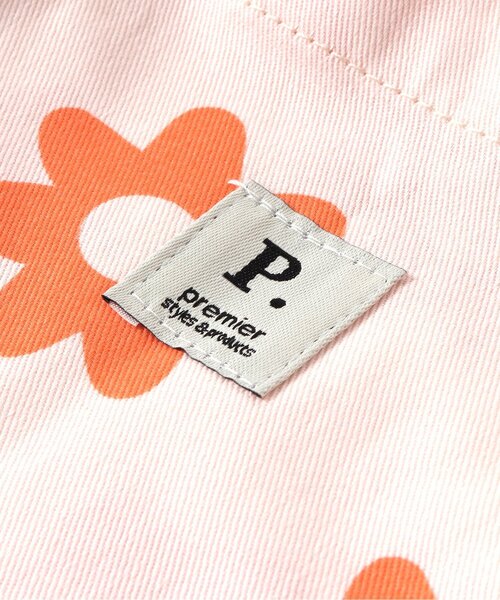 p.premier(ピードットプルミエ)の「イロチ買いしたい総柄ツイルゆったりパンツ(その他パンツ・キッズ・ブラック/ブラウン/グリーン/ピンク/チェック/インディゴブルー/ストライプ・80/90/100/110/120/130/140)」の13枚目の写真