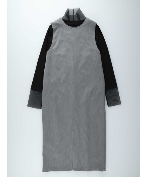 Right-on（ライトオン）の「【Remal】レイヤードワンピース（ワンピース・レディース・グレー/ブラック・フリー）」の9枚目の写真