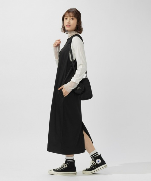 Right-on（ライトオン）の「【Remal】レイヤードワンピース（ワンピース・レディース・グレー/ブラック・フリー）」の19枚目の写真