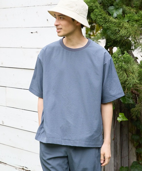 LAKOLE(ラコレ)の「DRYワッシャーワキポケプルオーバー / 995770(Tシャツ/カットソー・メンズ・ライトグレー/ブラック/ブルー/モカ・SMALL/MEDIUM/LARGE/X-LARGE)」の4枚目の写真