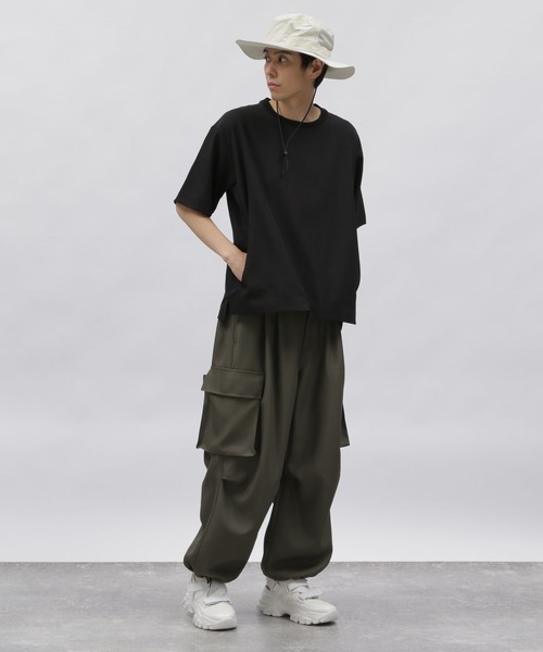 LAKOLE(ラコレ)の「DRYワッシャーワキポケプルオーバー / 995770(Tシャツ/カットソー・メンズ・ライトグレー/ブラック/ブルー/モカ・SMALL/MEDIUM/LARGE/X-LARGE)」の5枚目の写真
