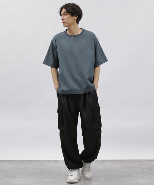 LAKOLE(ラコレ)の「DRYワッシャーワキポケプルオーバー / 995770(Tシャツ/カットソー・メンズ・ライトグレー/ブラック/ブルー/モカ・SMALL/MEDIUM/LARGE/X-LARGE)」の14枚目の写真