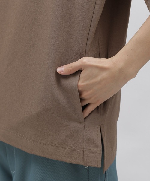 LAKOLE(ラコレ)の「DRYワッシャーワキポケプルオーバー / 995770(Tシャツ/カットソー・メンズ・ライトグレー/ブラック/ブルー/モカ・SMALL/MEDIUM/LARGE/X-LARGE)」の21枚目の写真