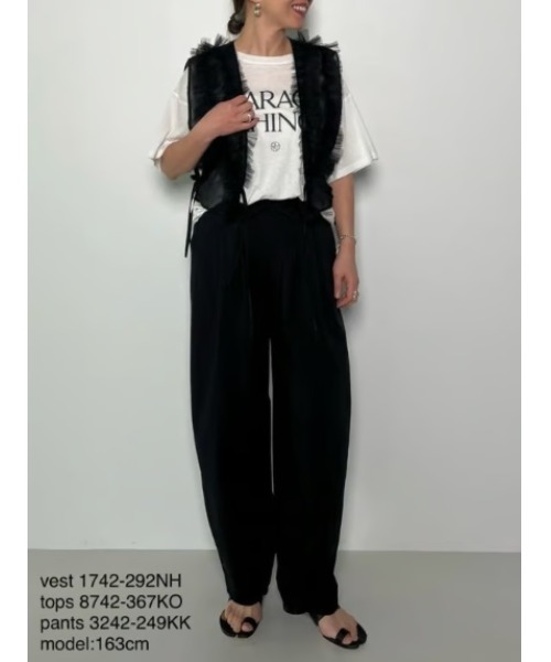 CHIGNON（シニヨン）の「【2way】CHIGNON フリルチュールベスト