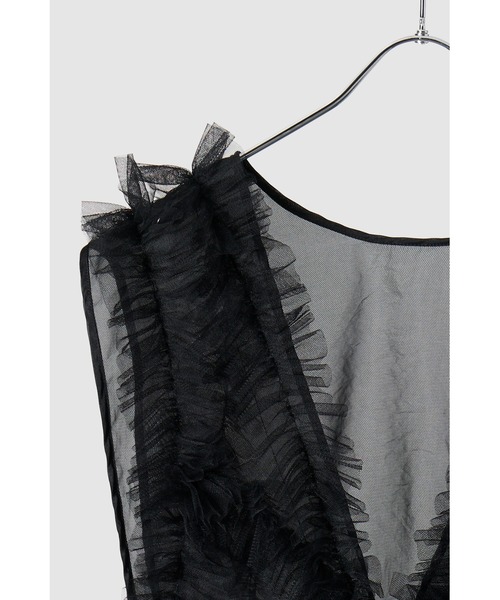 専用★週末限定 美品 シニヨン チュールナイロンリバーシブルベスト 2way CHIGNON】ﾁｭｰﾙﾅｲﾛﾝﾘﾊﾞｰｼﾌﾞﾙﾍﾞｽﾄ_240413002209 | EG