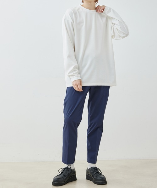 j.n.r.d(ジェー・エヌ・アール・ディー)の「j.n.r.d/リサイクルポンチロングスリーブTシャツ(Tシャツ/カットソー・メンズ・ホワイト/ブルー/チャコールグレー・L/M/LL)」の11枚目の写真