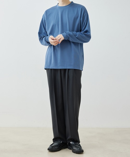 j.n.r.d(ジェー・エヌ・アール・ディー)の「j.n.r.d/リサイクルポンチロングスリーブTシャツ(Tシャツ/カットソー・メンズ・ホワイト/ブルー/チャコールグレー・L/M/LL)」の12枚目の写真