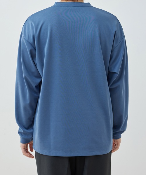 j.n.r.d(ジェー・エヌ・アール・ディー)の「j.n.r.d/リサイクルポンチロングスリーブTシャツ(Tシャツ/カットソー・メンズ・ホワイト/ブルー/チャコールグレー・L/M/LL)」の4枚目の写真