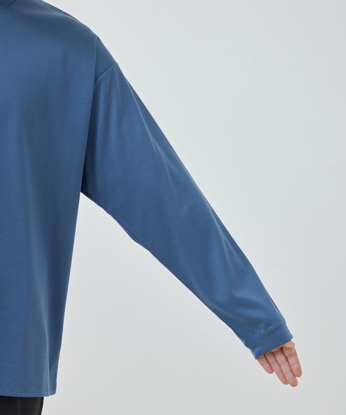 j.n.r.d(ジェー・エヌ・アール・ディー)の「j.n.r.d/リサイクルポンチロングスリーブTシャツ(Tシャツ/カットソー・メンズ・ホワイト/ブルー/チャコールグレー・L/M/LL)」の6枚目の写真