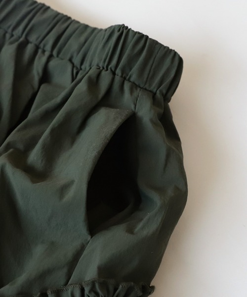 antiqua（アンティカ）の「ギャザースカート（スカート・キッズ・カーキ/ブラック・160/150/140）」の21枚目の写真