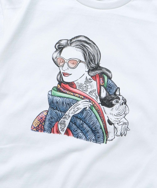 TES KABUKI GIRL T-SHIRT / Tシャツ（Tシャツ/カットソー）｜The