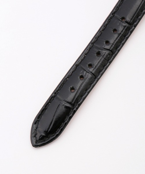 NANO universe(ナノユニバース)の「SEIKO/セイコー コラボレーション スクエア ブラック(アナログ腕時計・レディース・ブラック・FREE)」の5枚目の写真