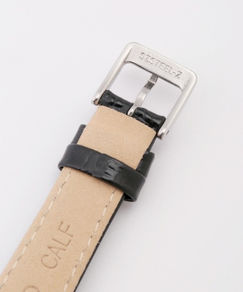 NANO universe(ナノユニバース)の「SEIKO/セイコー コラボレーション スクエア ブラック(アナログ腕時計・レディース・ブラック・FREE)」の9枚目の写真