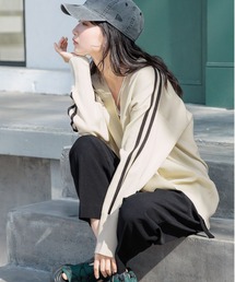 LOWRYS FARM | スポンディッシュＶカーディガンＬＳ 111154(カーディガン/ボレロ)