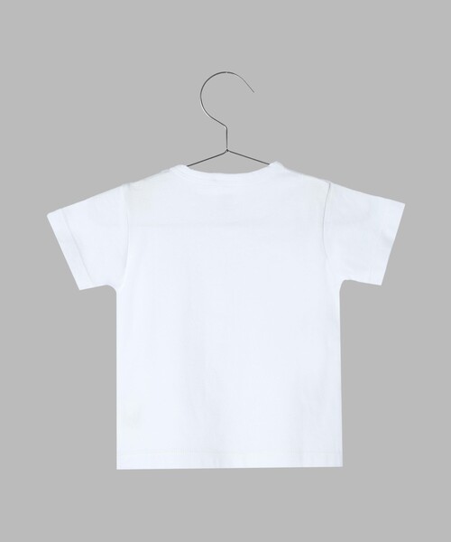 agnes b.（アニエスベー）の「ベビー ロゴ コットン 半袖 Tシャツ（Tシャツ/カットソー・キッズ・ホワイト・18M/2YEAR/1YEAR）」の5枚目の写真