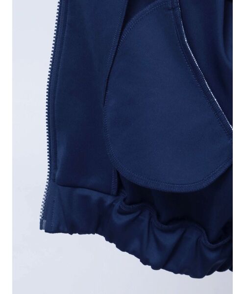 MURUA（ムルーア）の「マルチカラージャージブルゾン【トラックジャケット】（ブルゾン・レディース・グレー/ネイビー・FREE）」の18枚目の写真