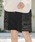 CAMBIOiJrIj́ump12140- Leopard×Camouflage Print Sweat Short Pants V[gpcȋpcjvbubNn̑