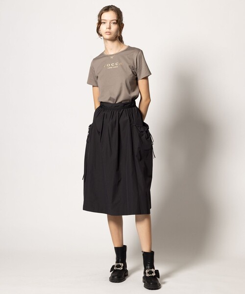 TOCCA(トッカ)の「TOCCA NEW YORK LOGO TEE Tシャツ(Tシャツ/カットソー・レディース・ホワイト系/ブラック系/ライトグリーン系/グレー系・MEDIUM/SMALL)」の11枚目の写真