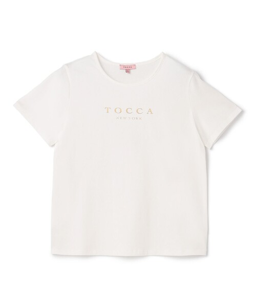 TOCCA(トッカ)の「TOCCA NEW YORK LOGO TEE Tシャツ(Tシャツ/カットソー・レディース・ホワイト系/ブラック系/ライトグリーン系/グレー系・MEDIUM/SMALL)」の15枚目の写真