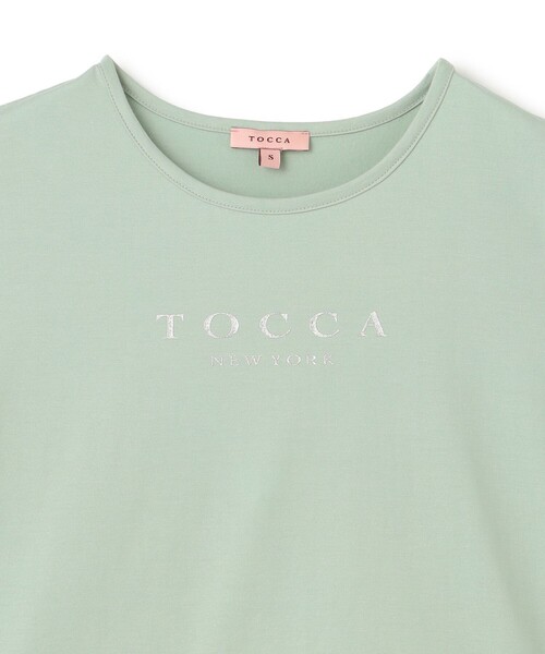 TOCCA(トッカ)の「TOCCA NEW YORK LOGO TEE Tシャツ(Tシャツ/カットソー・レディース・ホワイト系/ブラック系/ライトグリーン系/グレー系・MEDIUM/SMALL)」の19枚目の写真