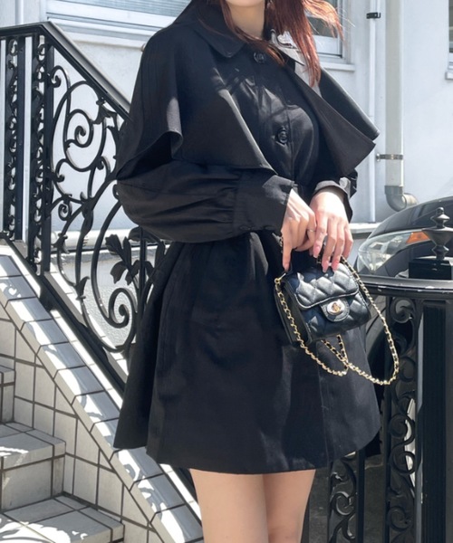 cygne  ケープコート ニットケープコート - グレー | ZARA Japan / 日本