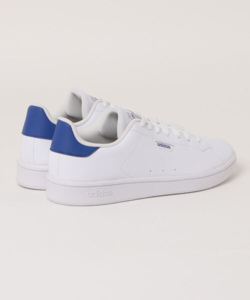 adidas（アディダス）の「【adidas】 URBAN COURT（スニーカー・メンズ・ホワイト/ホワイト×ブルー・27.5cm/27.0cm/26.5cm/26.0cm/25.5cm/25.0cm/28.0cm/29.0cm）」の4枚目の写真
