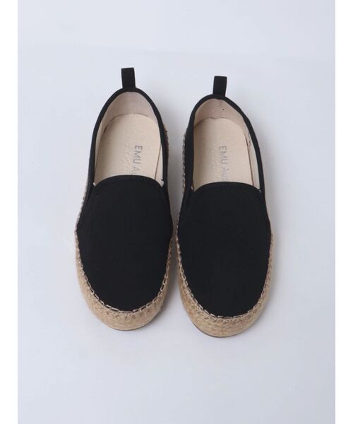 EMU Australia（エミューオーストラリア）の「【EMU Australia】GUM ORGANIC（スリッポン・レディース・オフホワイト/ブラック・23/24/25）」の4枚目の写真