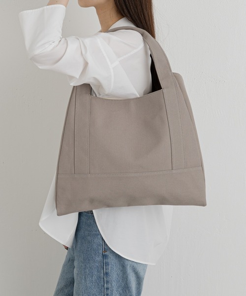 russet（ラシット）の「【肩掛け可能】キャンバストートバッグ (CE