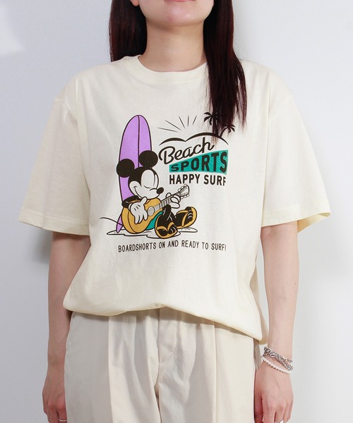 ミッキーマウス Surf Mouse 長袖Tシャツ 水色 ディズニー Amazon | ディズニー ミッキーマウス サーフィン Find the